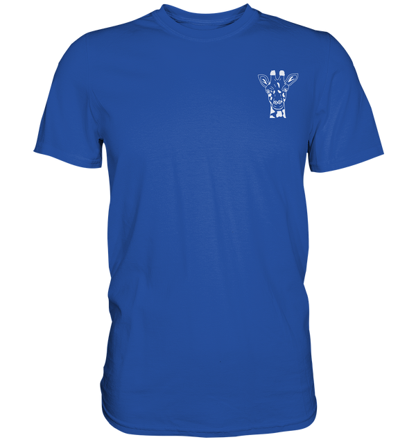 Giraffe weiß - Classic T-Shirt Unisex Unisex-Shirts Tier-Shirts.com Bright Royal S
