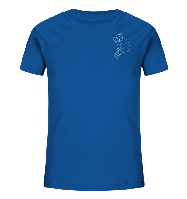 Roter Panda weiß - Organic T-Shirt Unisex Unisex-Shirts Tier-Shirts.com Royal Blue 98/104 (3-4)