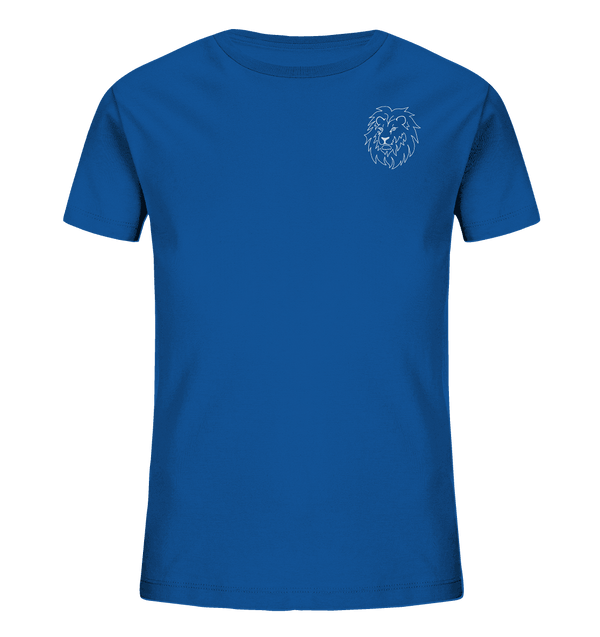 Löwe weiß - Organic T-Shirt Kinder T-Shirts Kinder Tier-Shirts.com
