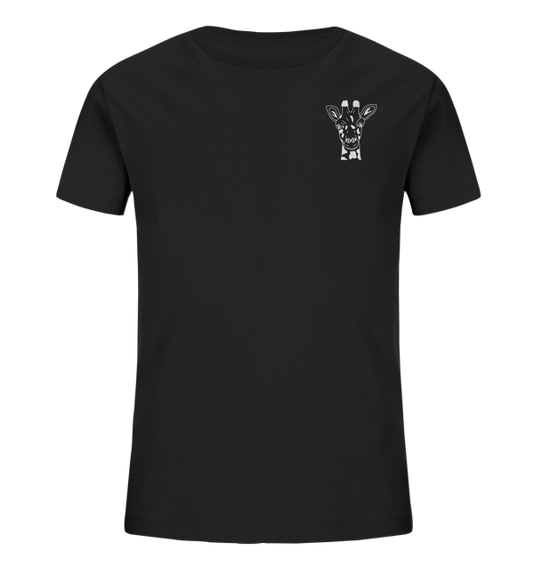 Giraffe weiß - Organic T-Shirt Kinder T-Shirts Kinder Tier-Shirts.com Black 98/104 (3-4)