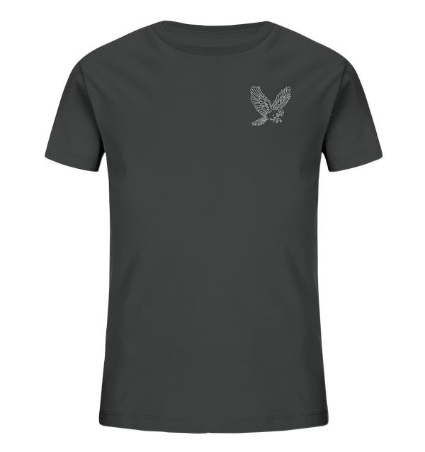 Papagei weiß - Organic T-Shirt Kinder T-Shirts Kinder Tier-Shirts.com Anthracite 98/104 (3-4)