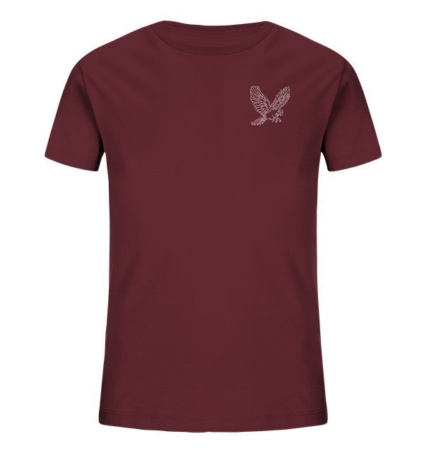 Papagei weiß - Organic T-Shirt Kinder T-Shirts Kinder Tier-Shirts.com Burgundy 98/104 (3-4)