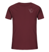 Schwein weiß - Organic T-Shirt Kinder T-Shirts Kinder Tier-Shirts.com Burgundy 98/104 (3-4)
