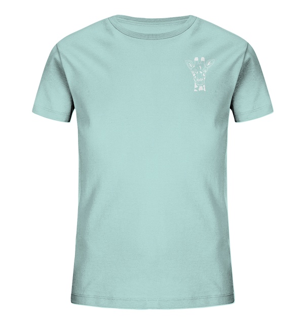 Giraffe weiß - Organic T-Shirt Kinder T-Shirts Kinder Tier-Shirts.com