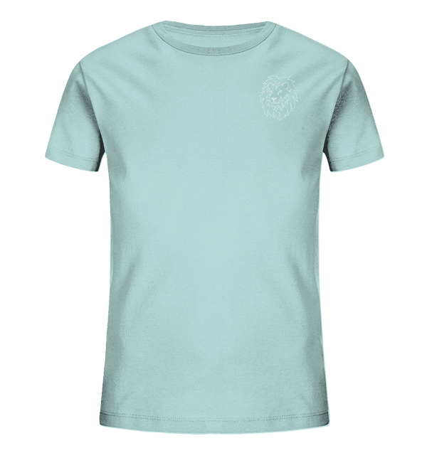 Löwe weiß - Organic T-Shirt Kinder T-Shirts Kinder Tier-Shirts.com