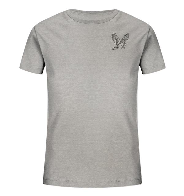 Papagei - Organic T-Shirt Kinder T-Shirts Kinder Tier-Shirts.com Heather Grey 98/104 (3-4)
