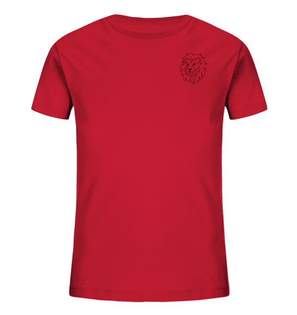 Löwe - Organic T-Shirt Kinder T-Shirts Kinder Tier-Shirts.com Red 98/104 (3-4)