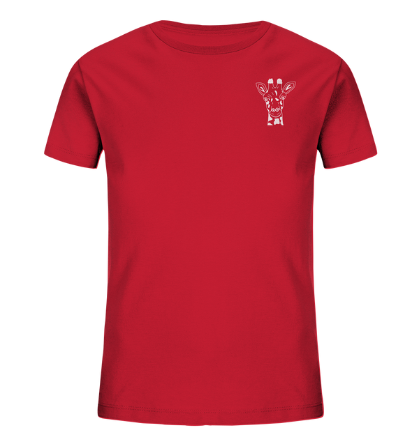 Giraffe weiß - Organic T-Shirt Kinder T-Shirts Kinder Tier-Shirts.com