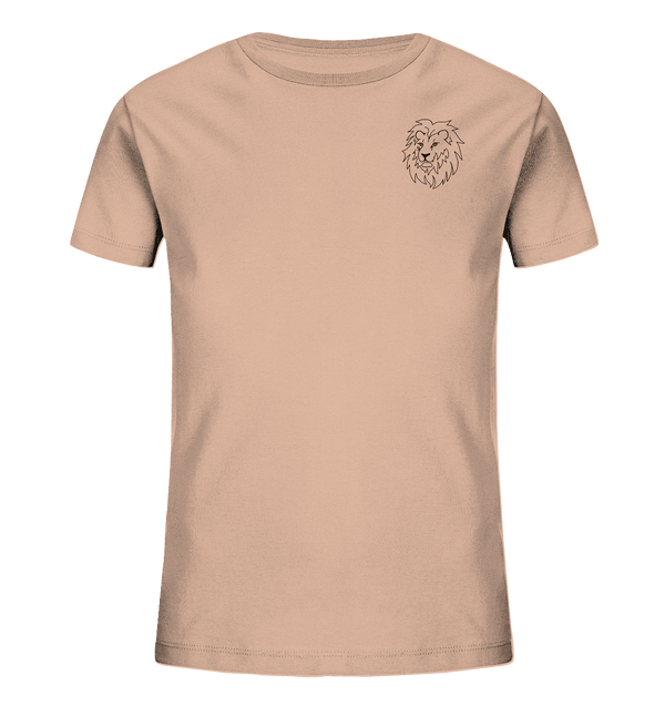 Löwe - Organic T-Shirt Kinder T-Shirts Kinder Tier-Shirts.com Fraiche Peche 98/104 (3-4)