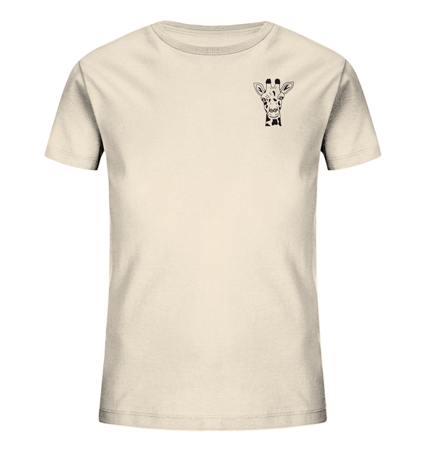 Giraffe - Organic T-Shirt Kinder T-Shirts Kinder Tier-Shirts.com Natural Raw 98/104 (3-4)