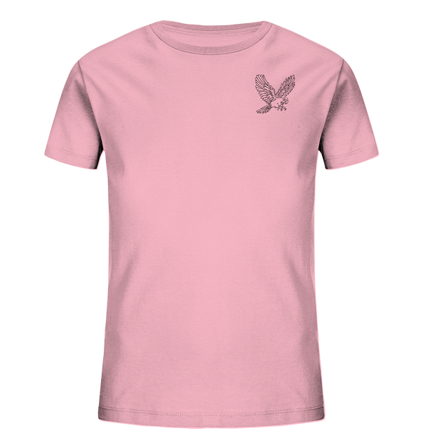 Papagei - Organic T-Shirt Kinder T-Shirts Kinder Tier-Shirts.com Cotton Pink 98/104 (3-4)