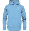 Ziege weiß - Premium Hoodie Kinder Hoodie Kinder Tier-Shirts.com Sky Blue 116