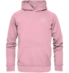 Bär weiß - Premium Hoodie Kinder Hoodie Kinder Tier-Shirts.com Light Pink 116