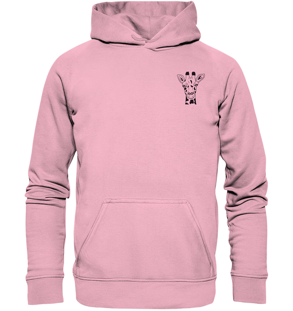 Giraffe - Premium Hoodie Kinder Hoodie Kinder Tier-Shirts.com Light Pink 116