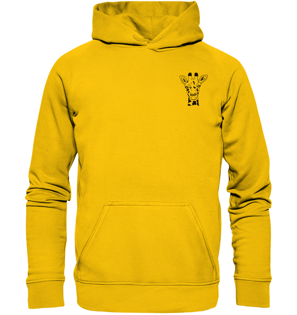 Giraffe - Premium Hoodie Kinder Hoodie Kinder Tier-Shirts.com Sunflower 116