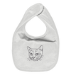 Katze - Organic Lätzchen Kinder Lätzchen Tier-Shirts.com White One Size