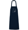 Hund Schlappohr weiß - Organic Grillschürze Grillschürze Tier-Shirts.com Navy One Size