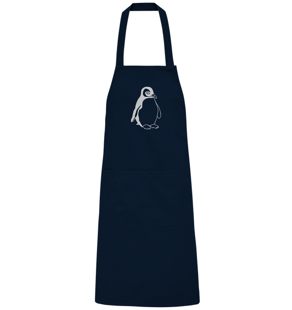 Pinguin weiß - Organic Grillschürze Grillschürze Tier-Shirts.com Navy One Size