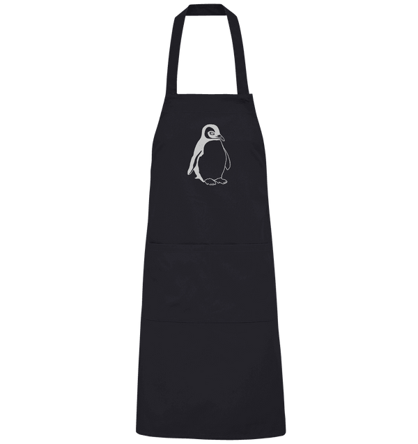 Pinguin weiß - Organic Grillschürze Grillschürze Tier-Shirts.com Black One Size