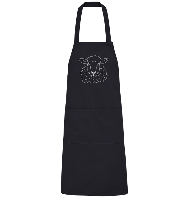 Schaf weiß - Organic Grillschürze Grillschürze Tier-Shirts.com Black One Size