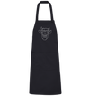 Kuh weiß - Organic Grillschürze Grillschürze Tier-Shirts.com Black One Size