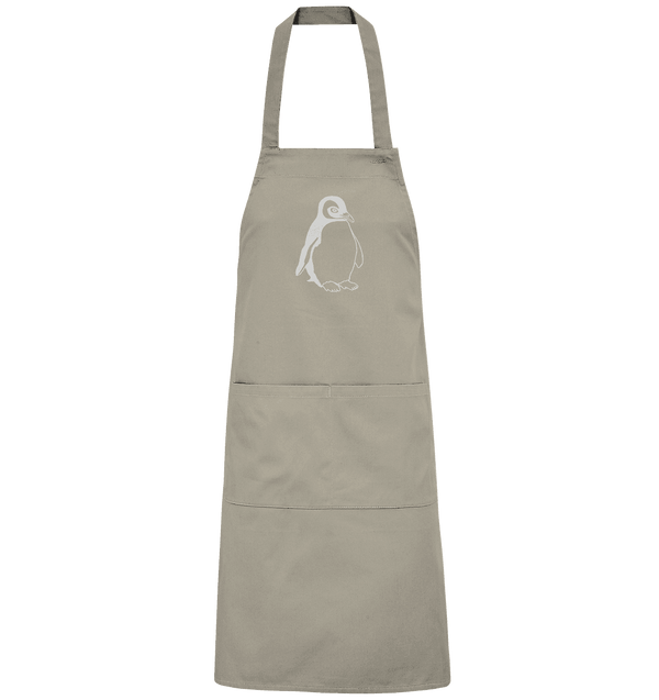 Pinguin weiß - Organic Grillschürze Grillschürze Tier-Shirts.com Rope One Size
