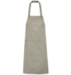 Kuh weiß - Organic Grillschürze Grillschürze Tier-Shirts.com Rope One Size