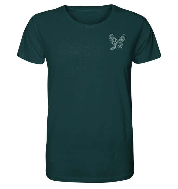 Papagei weiß - Organic T-Shirt Unisex Unisex-Shirts Tier-Shirts.com