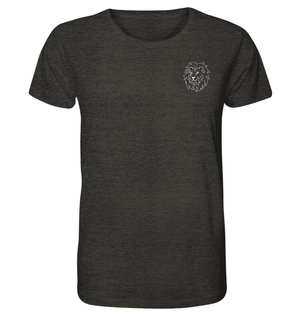 Löwe weiß - Organic T-Shirt Unisex Unisex-Shirts Tier-Shirts.com