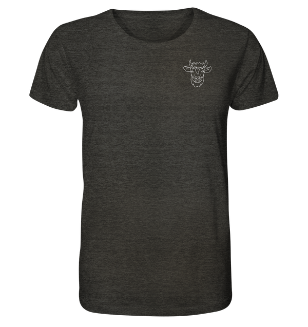 Kuh weiß - Organic T-Shirt Unisex Unisex-Shirts Tier-Shirts.com