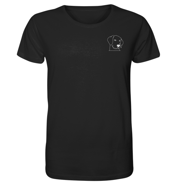 Hund Schlappohr weiß - Organic T-Shirt Unisex Unisex-Shirts Tier-Shirts.com Black XS