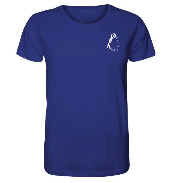 Pinguin weiß - Organic T-Shirt Unisex Unisex-Shirts Tier-Shirts.com Worker Blue XS