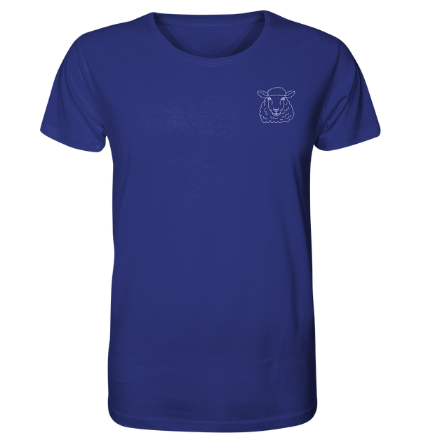 Schaf weiß - Organic T-Shirt Unisex Unisex-Shirts Tier-Shirts.com Worker Blue XS