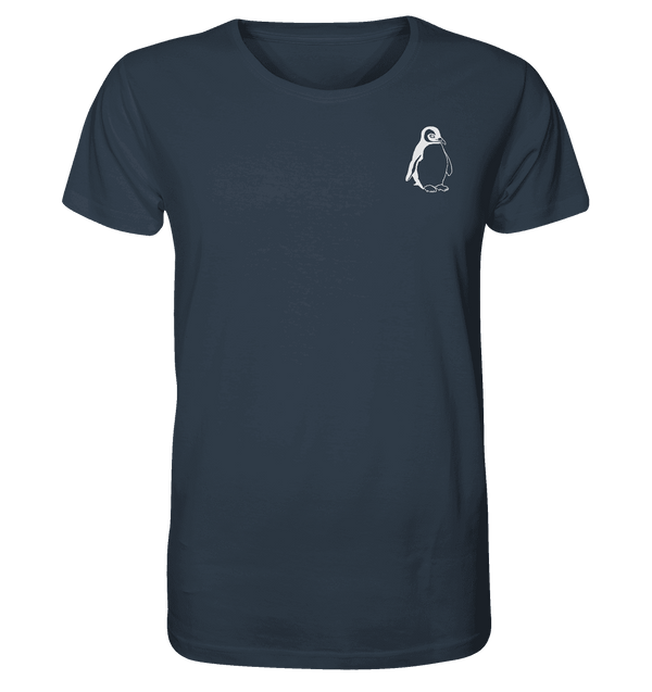 Pinguin weiß - Organic T-Shirt Unisex Unisex-Shirts Tier-Shirts.com India Ink Grey XS