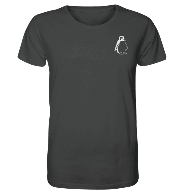 Pinguin weiß - Organic T-Shirt Unisex Unisex-Shirts Tier-Shirts.com