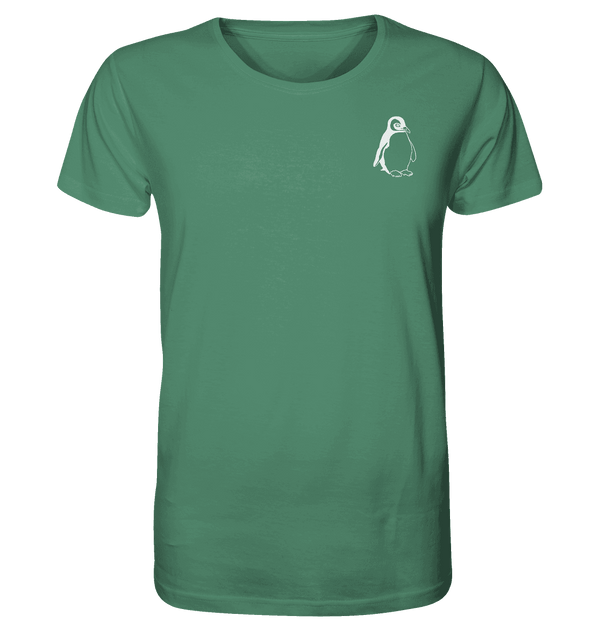Pinguin weiß - Organic T-Shirt Unisex Unisex-Shirts Tier-Shirts.com