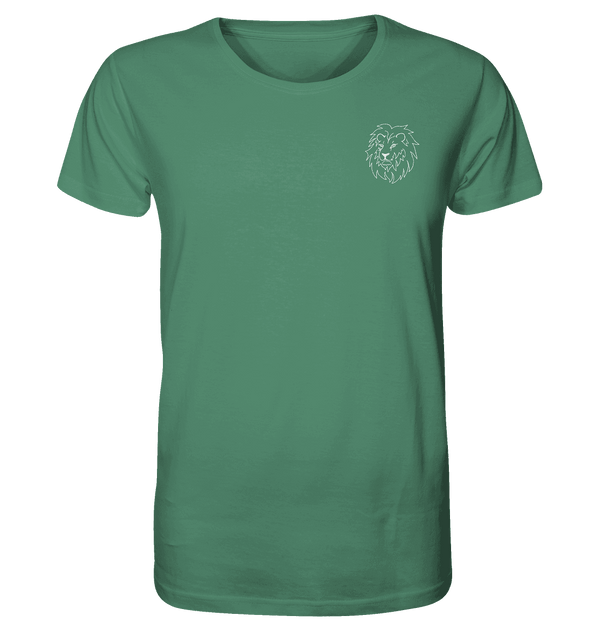 Löwe weiß - Organic T-Shirt Unisex Unisex-Shirts Tier-Shirts.com