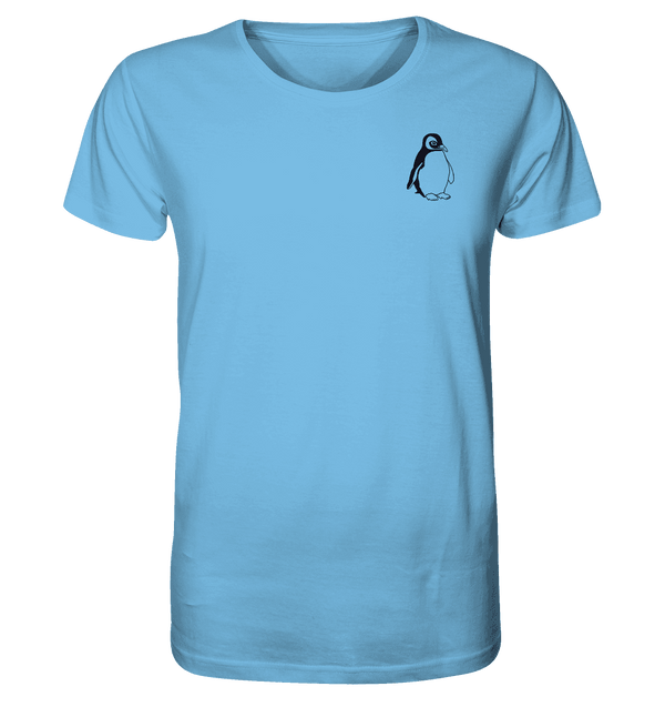 Pinguin - Organic T-Shirt Unisex Unisex-Shirts Tier-Shirts.com Aqua Blue XS