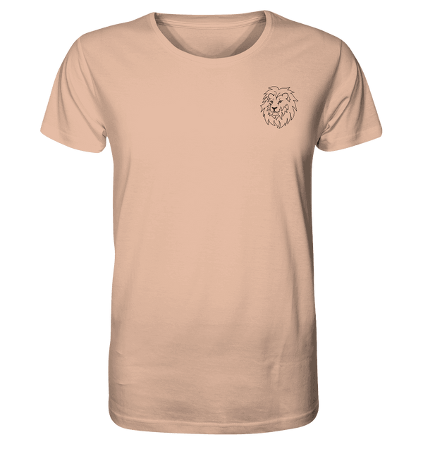 Löwe - Organic T-Shirt Unisex Unisex-Shirts Tier-Shirts.com Fraiche Peche XS