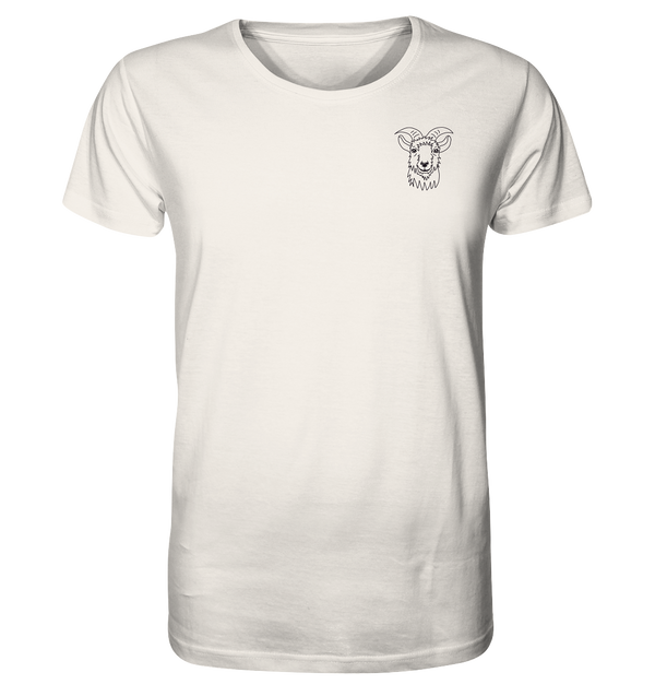 Ziege schwarz - Organic T-Shirt Unisex Unisex-Shirts Tier-Shirts.com Off White XS