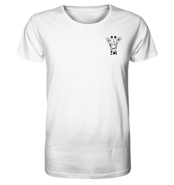 Giraffe - Organic T-Shirt Unisex Unisex-Shirts Tier-Shirts.com White XS
