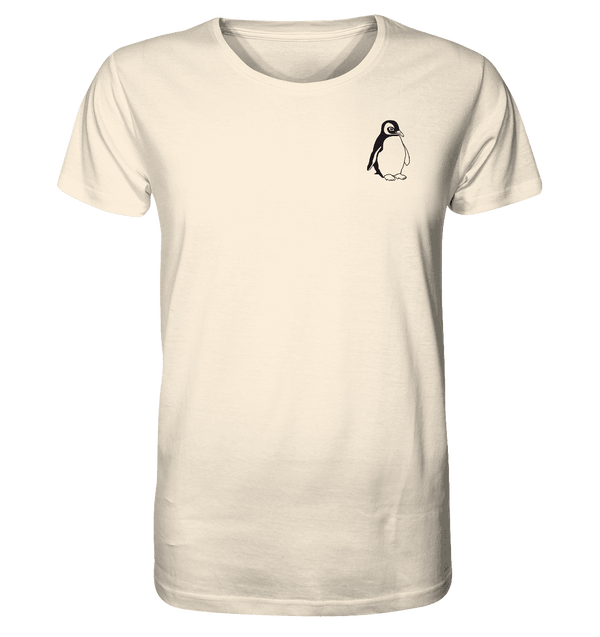 Pinguin - Organic T-Shirt Unisex Unisex-Shirts Tier-Shirts.com Natural Raw XS