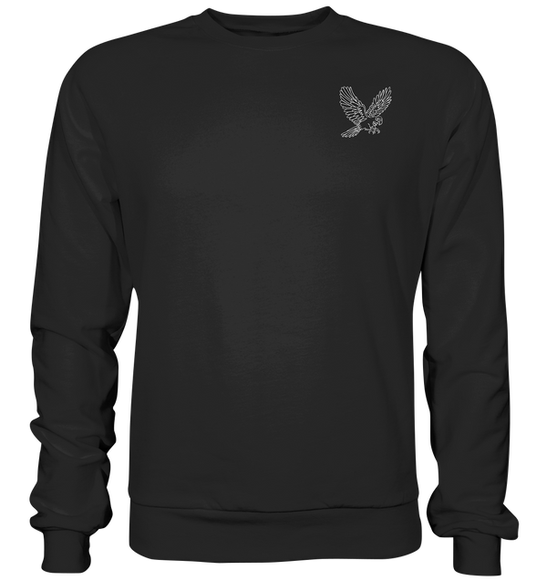 Papagei weiß - Premium Sweatshirt Unisex Sweatshirts Tier-Shirts.com Black S
