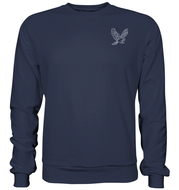 Papagei weiß - Premium Sweatshirt Unisex Sweatshirts Tier-Shirts.com Deep Navy S
