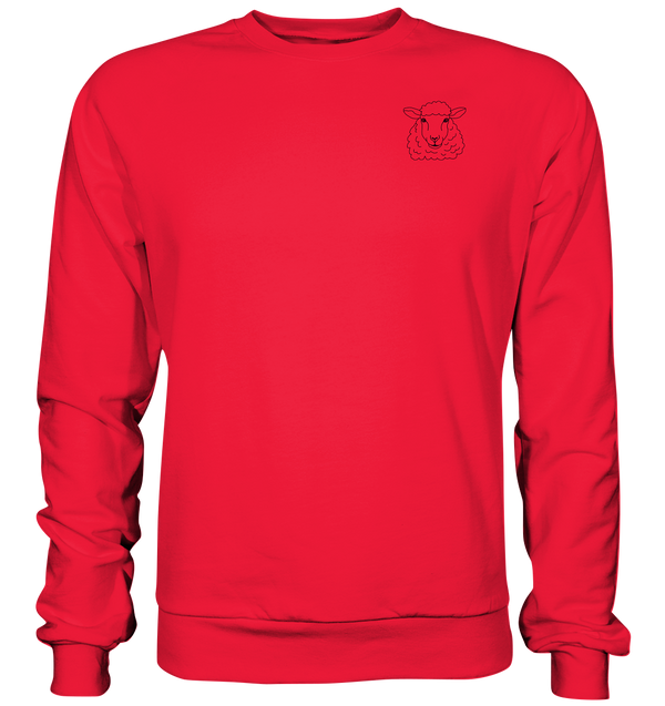 Schaf schwarz - Premium Sweatshirt Unisex Sweatshirts Tier-Shirts.com Rot S