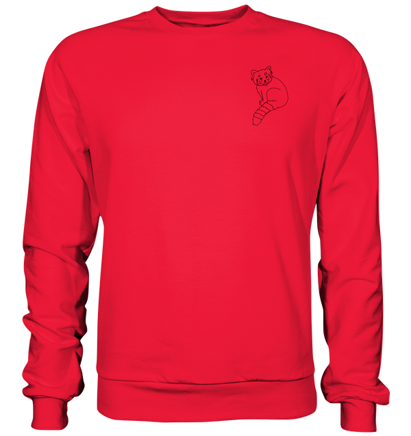 Roter Panda - Premium Sweatshirt Unisex Sweatshirts Tier-Shirts.com Rot S