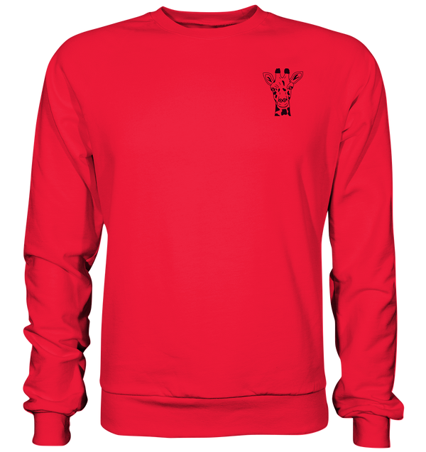 Giraffe - Premium Sweatshirt Unisex Sweatshirts Tier-Shirts.com Rot S
