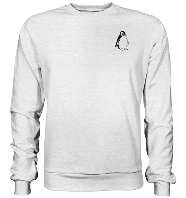 Pinguin - Premium Sweatshirt Unisex Sweatshirts Tier-Shirts.com Heather Grey (meliert) S