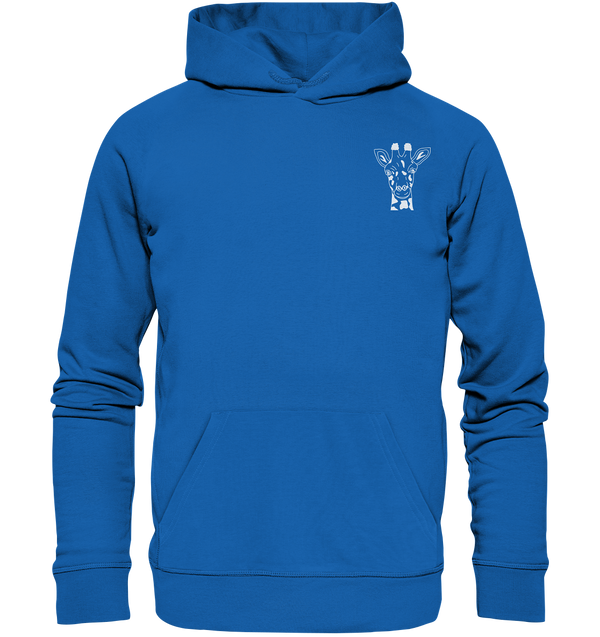 Giraffe weiß - Premium Hoodie Unisex Hoodies Tier-Shirts.com Royal Blau S