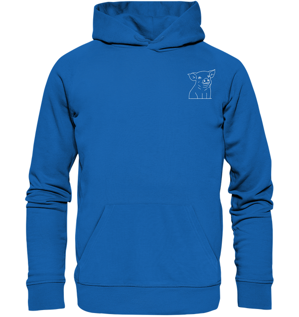 Ferkel weiß - Premium Hoodie Unisex Hoodies Tier-Shirts.com Royal Blau S